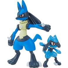 Pokémon Set da gioco Bandai Pokemon Riolu and Lucario Model Kit