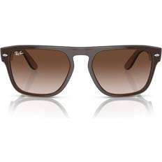 Ray-Ban Unisex Sunglasses Ray-Ban Rb4407 Brown Light Brown Frame 57-19