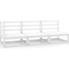 vidaXL 3 Garden Outdoor Lounge Set