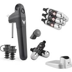 Schwarz Weinbelüfter Coravin Pivot TM Premium Bundle Weinbelüfter