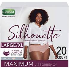 Depend Incontinence & Postpartum Underwear for Maximum Count