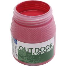 Creativ Company Outdoor Paint Red 250ml 1 Bottle Red