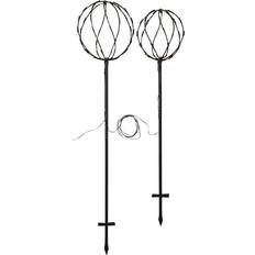 Parhaiten_arvioitu Lattiavalaisimet Star Trading Ulkokoristeet Sphere 130 cm Musta