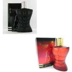 Saffron out mens black or red aftershave edt