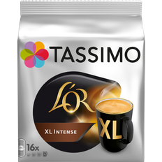 Cafés Tassimo 80 Dosettes Cafés XL Intense et Puissant 5 packs de 16