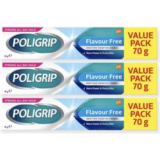 Dental Fixatives Poligrip essential denture flavour secure hold fixative cream