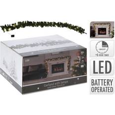 B Lumières de Noël Julefryd Guirlande Nampook 30 LED Lights 270 cm Lampe de Noël