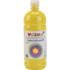 Primo Skole temperamaling mat, gul, mat, 1000 ml