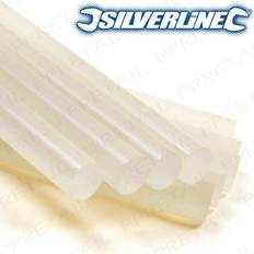 Silbrig Klebstoffe Silverline Klebestifte heißkleber klebesticks 10 pack ø 7,2mm x 100mm für heißklebepistole