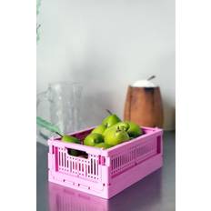 Made Crate Crate Foldekasse Mini Soft Fuchsia Opbevaringsboks