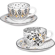 Portmeirion Espresso Cups Portmeirion Sara Miller Artisanne Noir 2 Espresso Cup