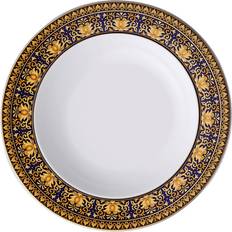 Or Assiettes creuses Versace Medusa Blue 22 cm Assiette creuse