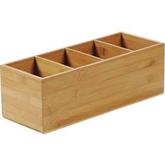 Bamboe Keukengerei Houders Kesper Bamboe Hout Organizer 36 x 12 x 14 cm