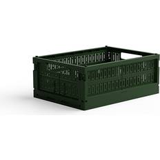 Foldekasse midi Crate Foldekasse Midi Racing Green Crate Foldekasse Opbevaringsboks