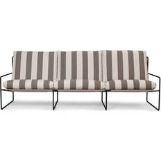 Ferm Living Desert 3-seater Black/Chocolate Sofa