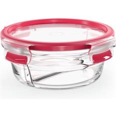 Rood Keukencontainers EMSA Clip &Close Glazen Vershoudbakje 0.55L