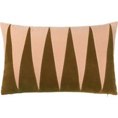 Plast Puder Christina Lundsteen Paula Velourpude, Caramel/Plaster Komplet pyntepude (60x40cm)