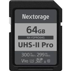 Nextorage NX-F2PRO Series SDXC UHS-II V90 300/299 MB/s 64GB