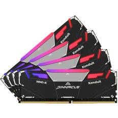 128 GB - DDR4 RAM Memory TIMETEC Pinnacle Konduit RGB Black DDR4 3200MHz 4x32GB (9SIA56XHXU8215)