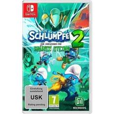 Nintendo Switch-Spiele Die Schlümpfe 2 Der Gefangene des grünen Steins D1-Edition