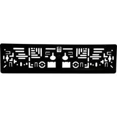 IWH Plastic Licence Plate Holder 135 x 530 x 100 mm