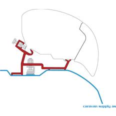 Fiamma Adapter Kit Ducato, Jumper, Boxer F65 S F80