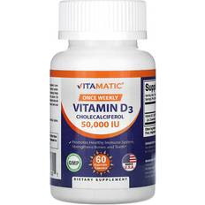 Vitamin D3 50000 IU 60 Vegetable Capsules