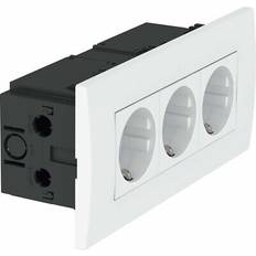 OBO Bettermann sde-rw d0rw3 steckdoseneinheit ar45 2-fach 84x180x59mm reinweiß