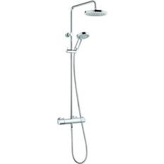 Kludi Dusch- & Badkarsblandare Kludi Thermostat Dual Shower System A-QA, DN 15,... Chrom