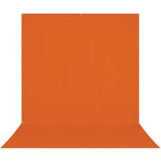 Westcott X-Drop Pro Wrinkle-Resistant Backdrop Tiger Orange 8x13ft