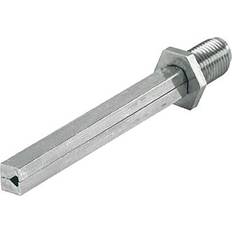 Building Materials Hoppe VK FDW-Profilstift 10x120mm Fe verz.geteilt M12x1,25
