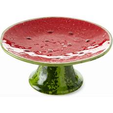 Ceramic Cake Plates Bordallo Pinheiro Watermelon Cake Plate