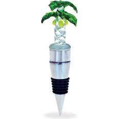 Green Bottle Stoppers Cheers Palm Tree Bottle Stopper