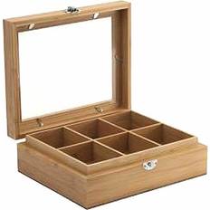 Træ Tedåser Bredemeijer Teopvaringsæske 17.9 x 21.8 cm Bambus Tedåse