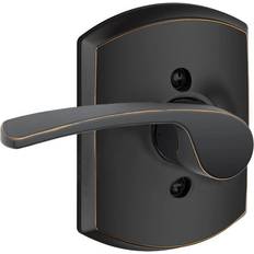 Door Handles on sale Schlage F170-MER-GRW-LH Merano Left Handed Non-Turning One-Sided Dummy