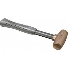 Rubber Hammers 2 Lb Head 1-1/4 Face Bronze Head 11-1/2 OAL