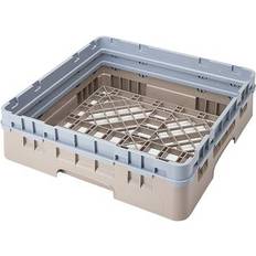 Beige Dish Drainers Cambro BR414184 Camrack Base Extender Dish Drainer