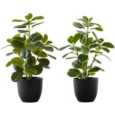 Artificial Plants Monarch Specialties Lois 14"H With Pots Artificial Plant