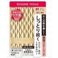 Isehan Kiss Me Ferme Moist Glossy Skin Powder Foundation SPF 25 PA 01 Bright Skin Tone 11g instock 1118779375