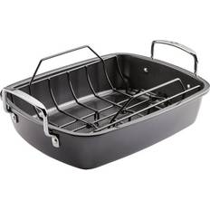 Roasting Pans Circulon Nonstick with Easy Serve Rack Roasting Pan