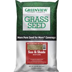 Shade Grass Seeds GreenView Sun & Shade Grass Seed Mixture 3lbs 750sqft