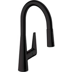 Hansgrohe Kitchen Faucets Hansgrohe Talis S Pull Down Kitchen Magnetic Docking Matt Black