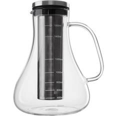 Economico French press Gräwe Kaffeebereiter Cold Brew 1.5 Liter Glas