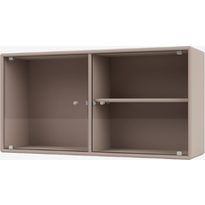 Brown Glass Cabinets Montana Furniture Ripple Cabinet I Vitrine