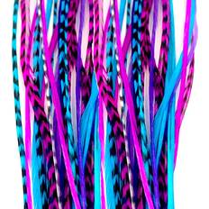 Clip in hair extensions Hair Extensions, Real Rooster Feathers, Long