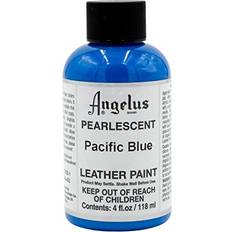 Angelus Angelus Pearlescent Leather Paint, Pacific Blue, 4oz