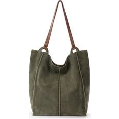 Suede - Women Totes & Shopping Bags The Sak Women's Totebags Moss Moss Los Feliz Tall Suede