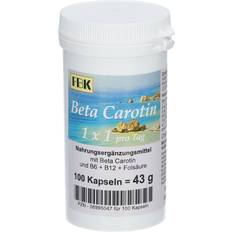 Nahrungsergänzung BETA Carotin 1x1 pro Tag Kapseln