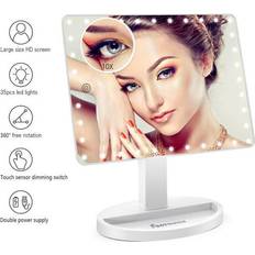 Cruelty Free Makeup Mirrors Large lighted vanity makeup mirror x-large model, funtouch light up mirror with