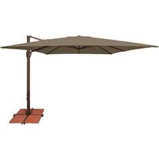 10 square cantilever umbrella 10' Square Cantilever Umbrella